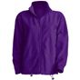 JHK Men Fleece Jacket purple