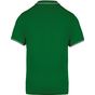 Kariban Polo maille piquée manches courtes homme kelly_green/light_grey/white