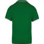 kariban Polo maille piquée manches courtes homme kelly_green/light_grey/white