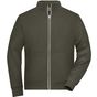 James&Nicholson Men´s Doubleface Work Jacket -SOLID- olive