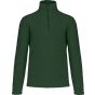 Kariban Enzo > Micropolaire col zippé homme forest_green