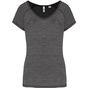ProAct T-shirt de sport écoresponsable femme marl_dark_grey