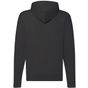 fruit of the loom Classic Hooded Sweat Jacket noir