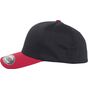 flexfit Flexfit Wooly Combed 2-Tone Cap black/red