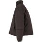 Build Your Brand Oversized Puffer Jacket black