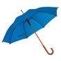 L-merch Automatic Umbrella With Wooden Handle Tango royal_blue