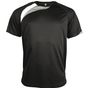 ProAct T-shirt sport enfant manches courtes black/white/storm_grey