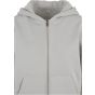 Build Your Brand Ladies Fluffy Zip Hoody Light asphalt