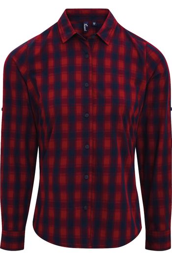 Image produit Chemise à manches longues à carreaux en coton Mulligan pour femme
