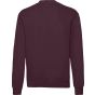 fruit of the loom Classic set-in sweat burgundy