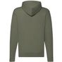 fruit of the loom Classic Hooded Sweat Jacket olive_classique