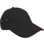 Result Plush Sandwich Cap black/red