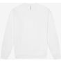 Bella Unisex sponge fleece drop shoulder sweatshirt white