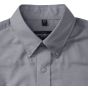 Russell Chemise Oxford classique manches longues homme silver