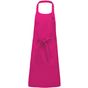 Kariban Tablier coton sans poche fuchsia