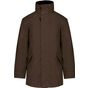 Kariban Parka doublure matelassée chocolate
