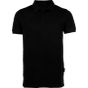HRM Mens's Heavy Polo Black