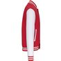 Kariban Blouson molleton teddy Unisexe red/white