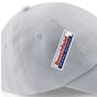 Beechfield Casquette en coton sergé épais profil bas light_grey