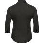 Russell Chemise stretch ajustée manches ¾ femme black