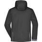 James&Nicholson Men´s 3-in-1-Jacket black/black