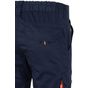 Velilla Pantalon stretch bicolore navy/fluo_orange