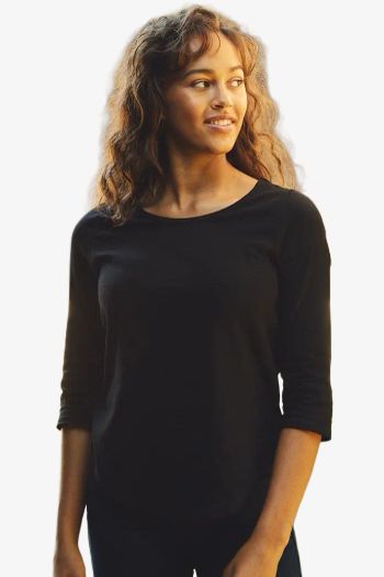Image produit Ladies 3/4 Sleeve T-Shirt