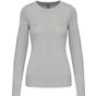 Kariban Pull col rond femme grey_melange