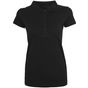Build Your Brand Ladies Jersey Polo black
