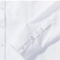 Russell Chemise à chevrons cintrée manches longues femme white