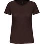 Kariban T-shirt Bio150IC col rond femme chocolate