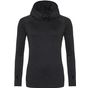 AWDis Just Cool Women's Cool Cowl Neck Top black_slate_melange