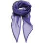 Premier Foulard en mousseline colours collection pour femme purple