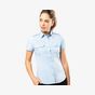 kariban Chemise pilote manches courtes femme