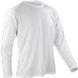 Spiro Spiro quick dry long sleeve t-shirt white