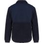 Front Row Recycled sherpa fleece navy