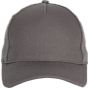 K-up Casquette en coton et polyester recyclés K-loop tracking - 5 panneaux dark_grey