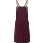 karlowsky Bib apron urban-nature aubergine