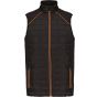 WK Designed To Work Bodywarmer Day To Day bi-matière unisexe - black/orange - 4XL