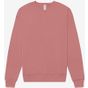 Bella Unisex sponge fleece drop shoulder sweatshirt mauve