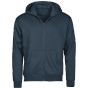Tee Jays Unlabeled Hooded Full Zip Sweatshirt ink