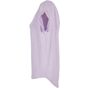 Build Your Brand Ladies Long Slub Tee lilac