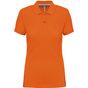 WK Designed To Work polo manches courtes Femme orange