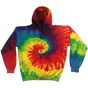 Colortone Rainbow Tie-dyes Hoodie rainbow