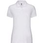 fruit of the loom 65/35 Polo Lady-Fit white