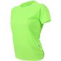 Cona Sports Ladies Rainbow Tech Tee lime