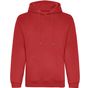 AWDis Just Hoods Organic Hoodie fire_red