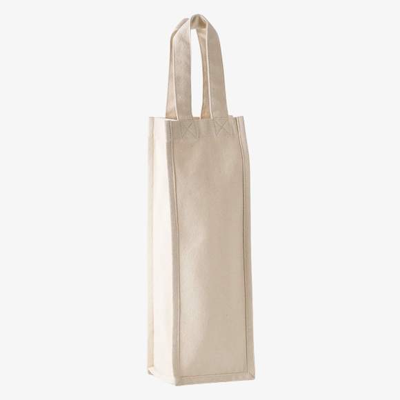 Sac porte bouteille en coton canvas kimood