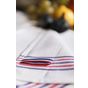 Kariban Essuie-vaisselle 5 rayures Origine France Garantie white