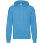 fruit of the loom Classic Hooded Sweat azure_blue